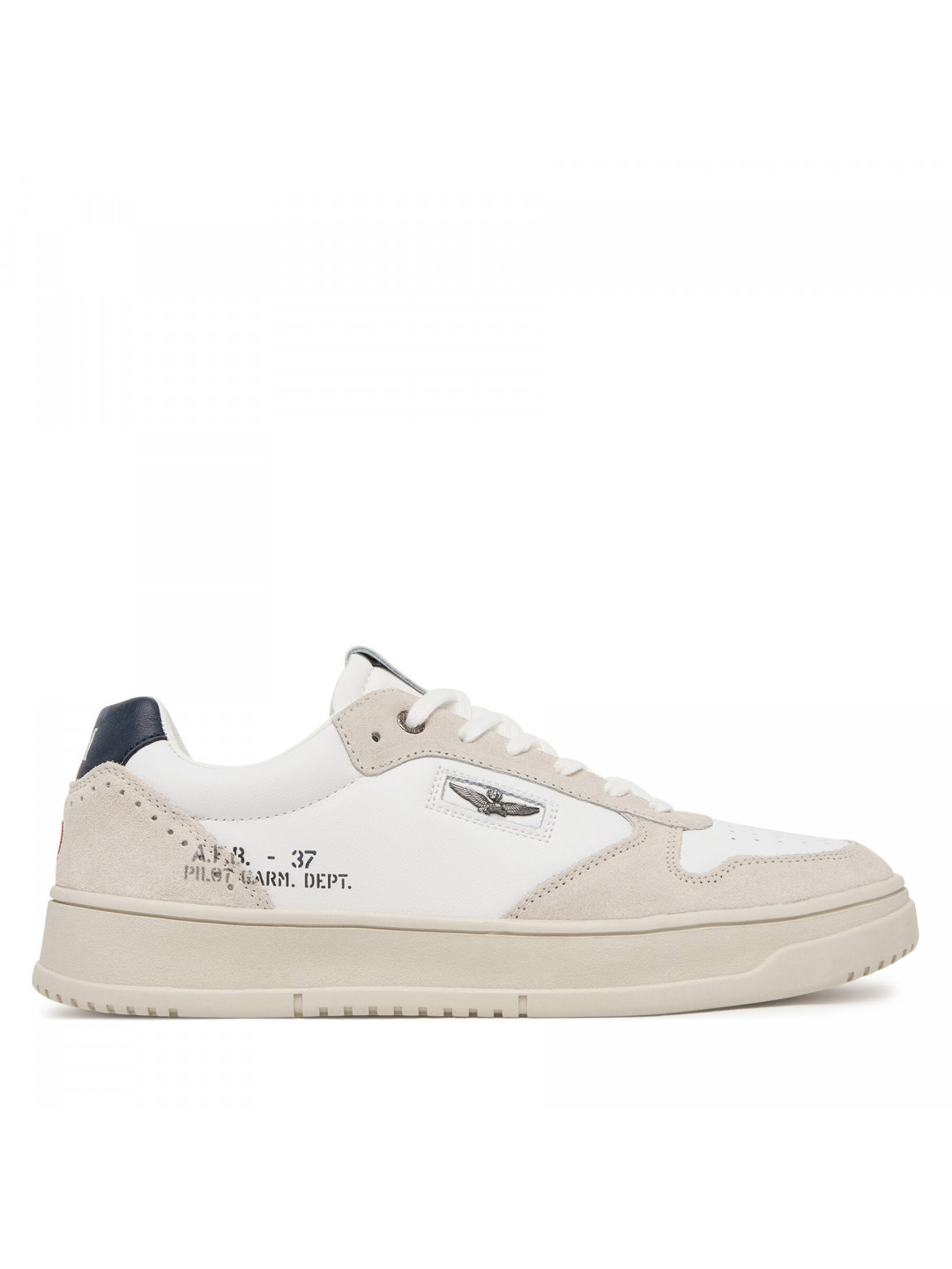 Sneakersy Aeronautica Militare 252SC0235UPL00244 Bílá